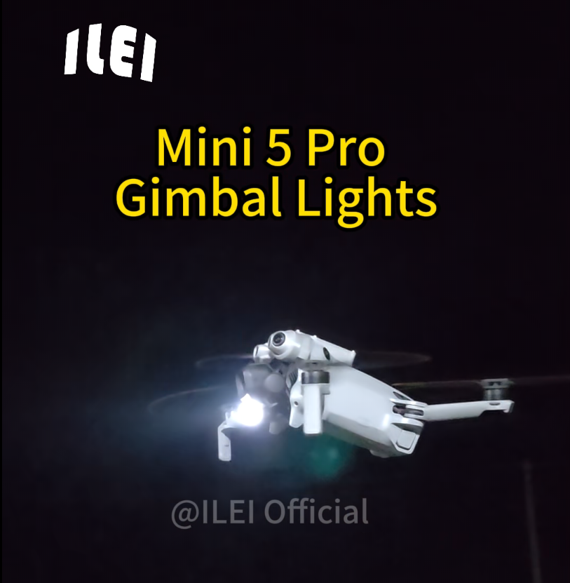 DJI Mini 5 ジンバルライト、700LM超高輝度、長 - Drone Strobe Light のレビューと価格