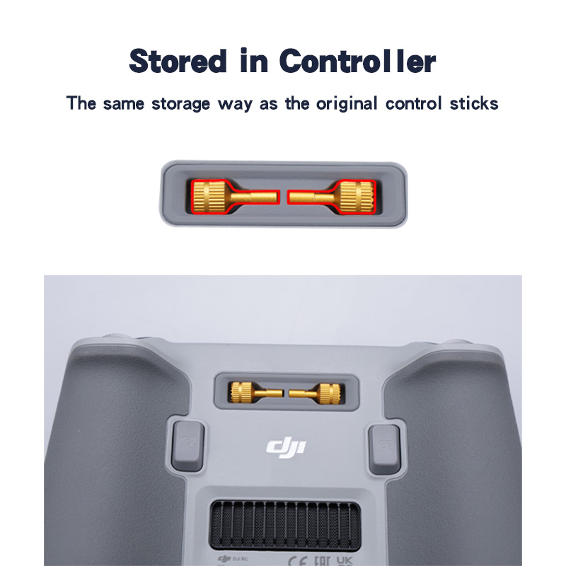 ドローン用リモコンスティック,アルミニウム合金,dji ai - Drone Control Stick のレビューと価格