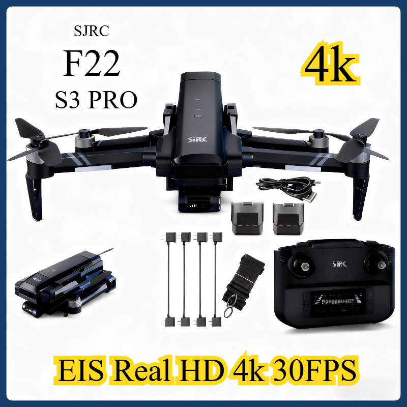 SJRC F22 S3 PRO ドローン 4K プロフェッシ - Jjrc Drone X12 のレビューと価格