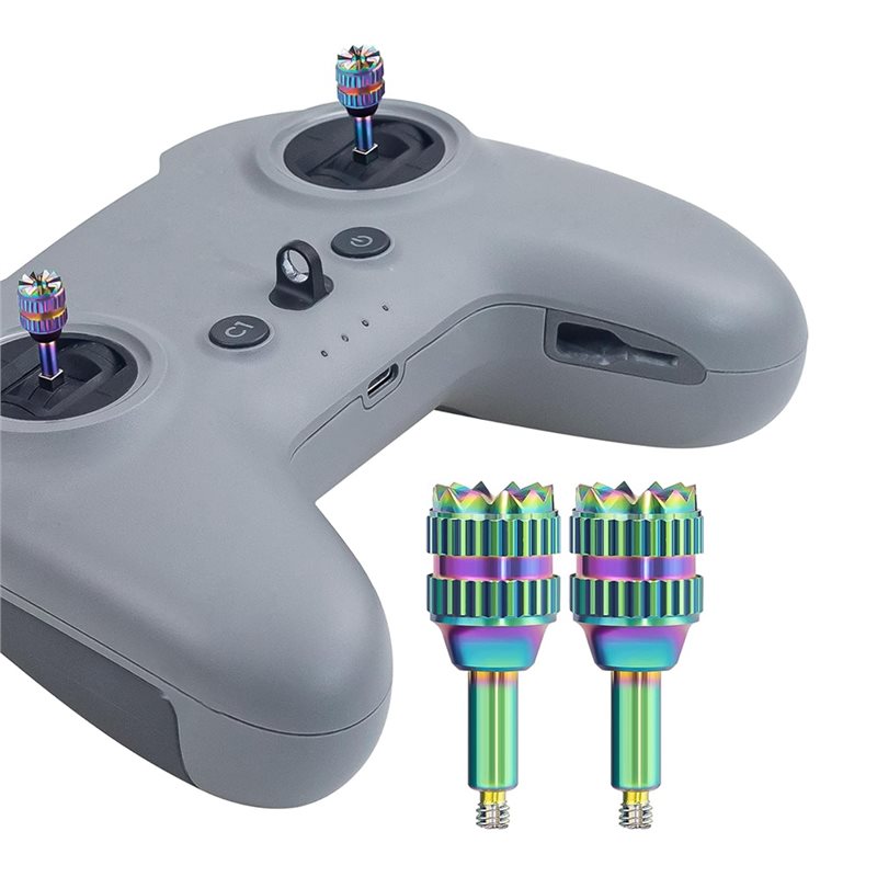 DJI FPV リモートコントローラー用 Y44A メタル製 - Drone Control Stick のレビューと価格